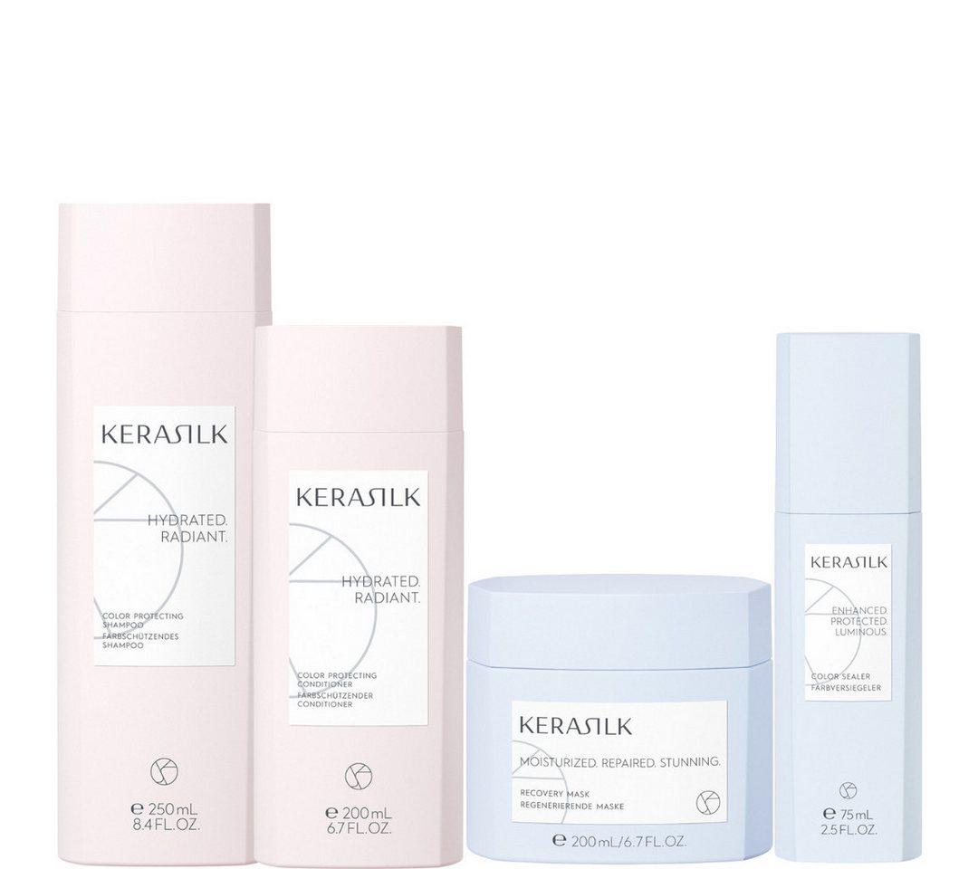 Kerasilk Haarpflege-Set Color Routine für gefärbtes Haar, 4-tlg. Kerasilk Haarpflege-Set Color Routine für gefärbtes Haar, 4-tlg. von Kerasilk