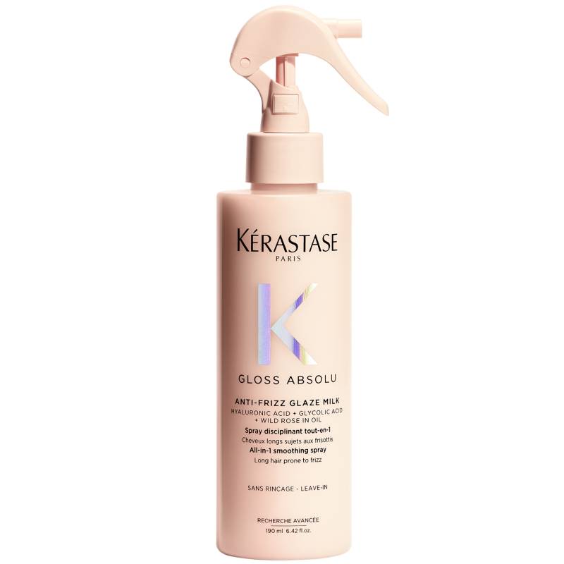 Kérastase Gloss Absolu Anti-Frizz Glaze Milk Spray with Glycolic Acid, Hyaluronic Acid and Wild Rose in Oil 190ml von Kerastase