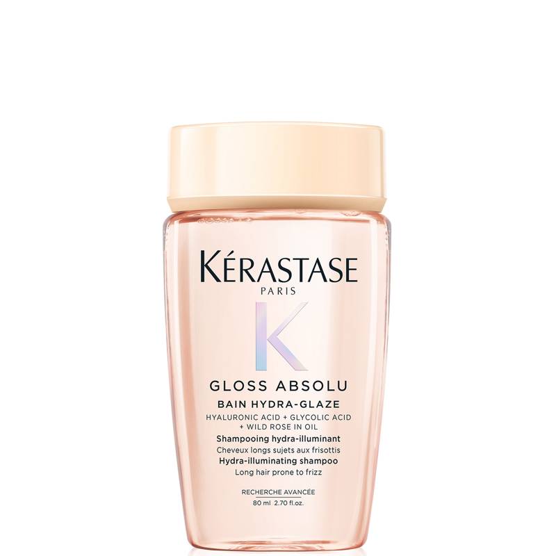 Kérastase Gloss Absolu Shampoo for All Hair Types with Glycolic Acid, Hyaluronic Acid & Wild Rose 80ml von Kerastase