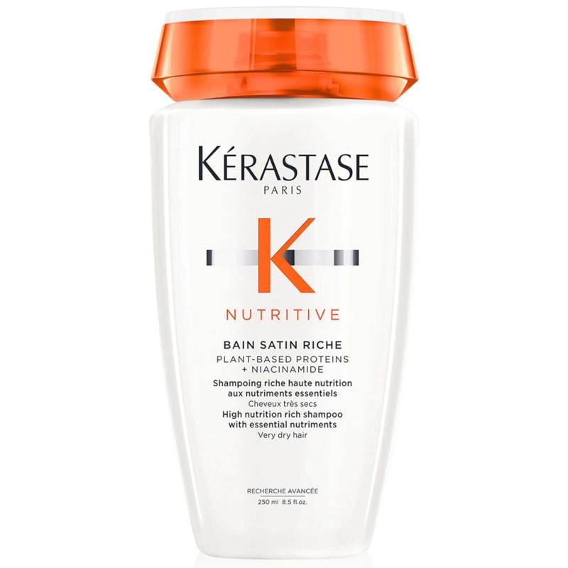 Kérastase Nutritive Bain Satin Riche Nährstoffreiches Reichhaltiges Shampoo für Sehr Trockenes Haar 250 ml von Kerastase