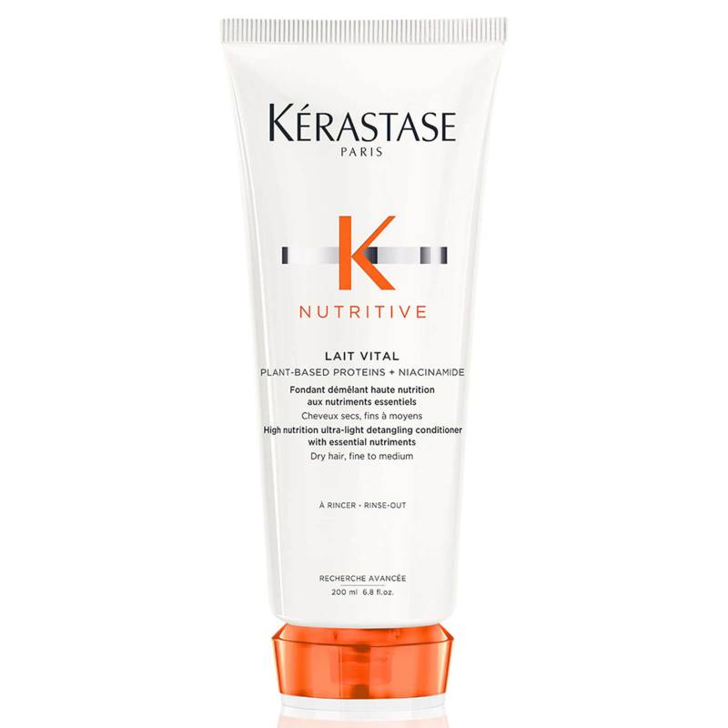 Kérastase Nutritive Lait Vital Nährstoffreiche Ultra-Leichte Spülung für Trockenes, Feines bis Mittleres Haar 200 ml von Kerastase