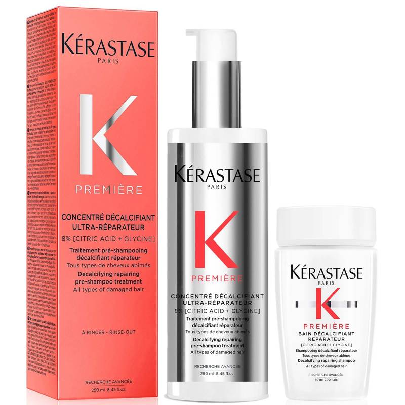 Kérastase Première Decalcifying Pre-Shampoo with Travel Size Shampoo for Damaged Hair with Pure Citric Acid von Kerastase