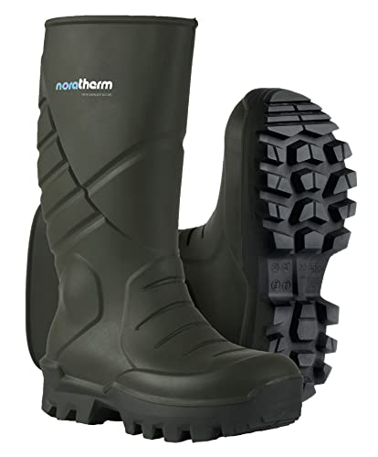 Kerbl Sicherheitsstiefel Noratherm S5, Extrem Leicht, Kälteisolierend bis -50 Grad, Schwarz Unisex 46 von Kerbl