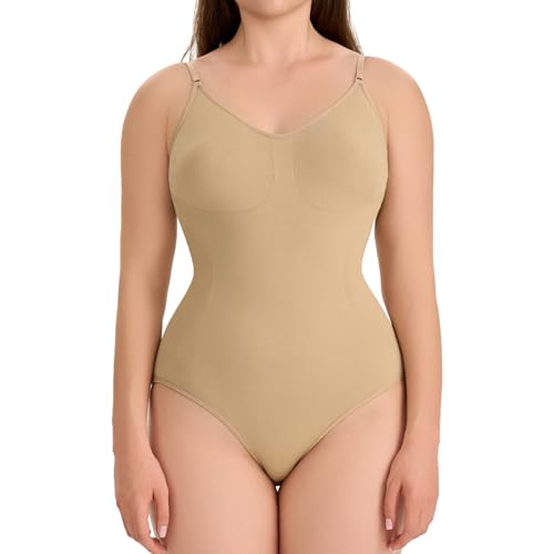 Kermilla Shapewear Damen Stark Formend Miederbody Figurenformend Unterwäsche Bauchweg für Effektive Shape Body Damen von Kermilla