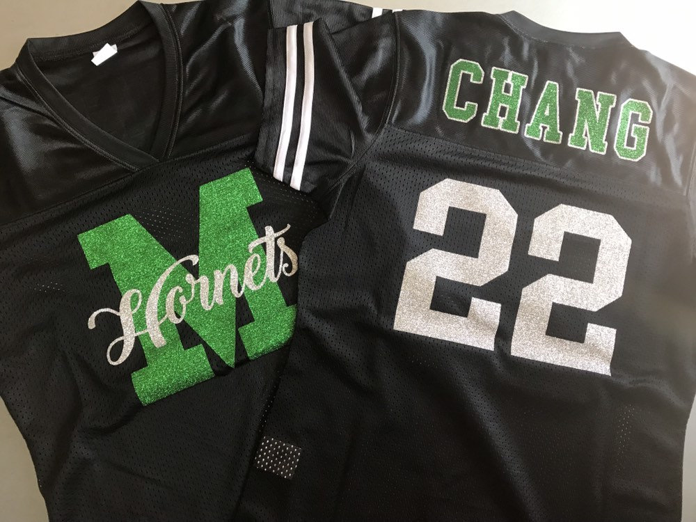 Personalisiertes Frauen-Fußballtrikot - Team-Buchstabe Und Name Auf Der Vorderseite Name/Nummer Rückseite von KerryKustoms