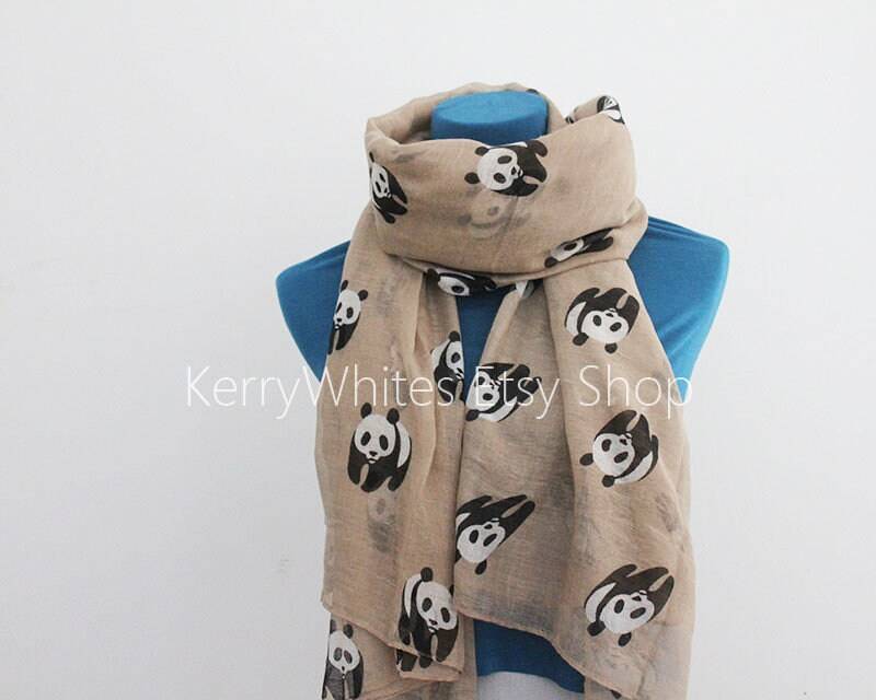 Panda Infinity Schal - Grau Panda Infinity Schal - Grau von KerryWhites