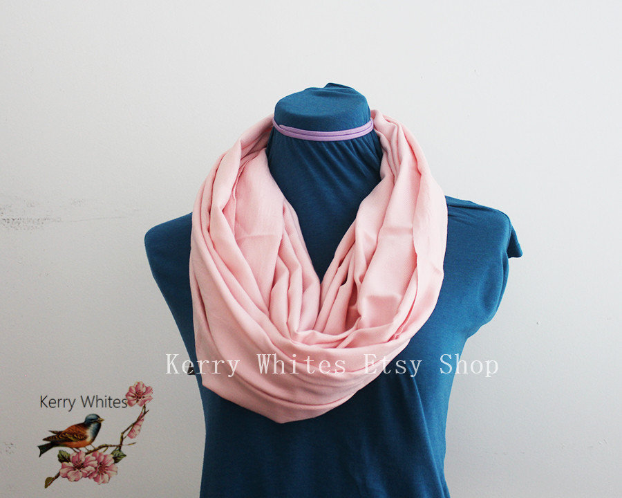 Rose Rosa Pashmina Infinity Schal von KerryWhites