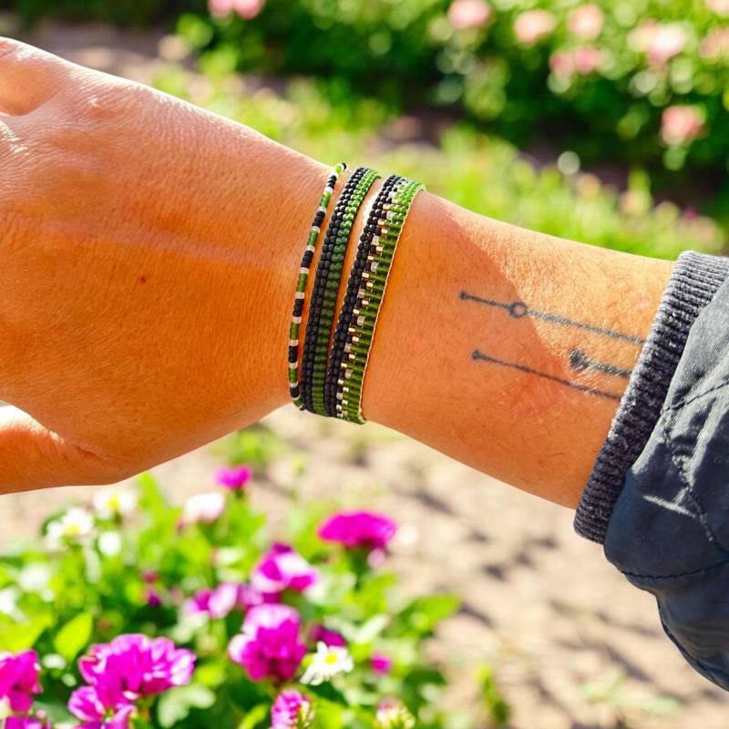 Handgefertigtes Miyuki-Armband-Set Für Männer - Verstellbar Und Stilvoll Perfektes Geschenk, Zum Valentinstag, Handmade Miyuki Bracelet von KeryJewelry