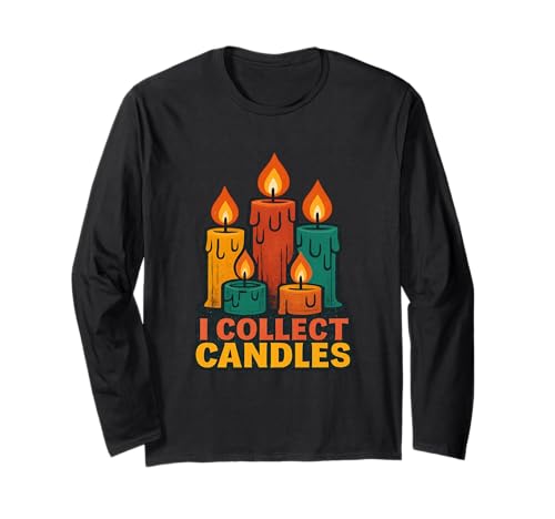 Kerzen Kerzensammler Kerzenziehen I Collect Candles Langarmshirt Kerzen Kerzensammler Kerzenziehen I Collect Candles Langarmshirt von Kerzenherstellung Kerzenzieher