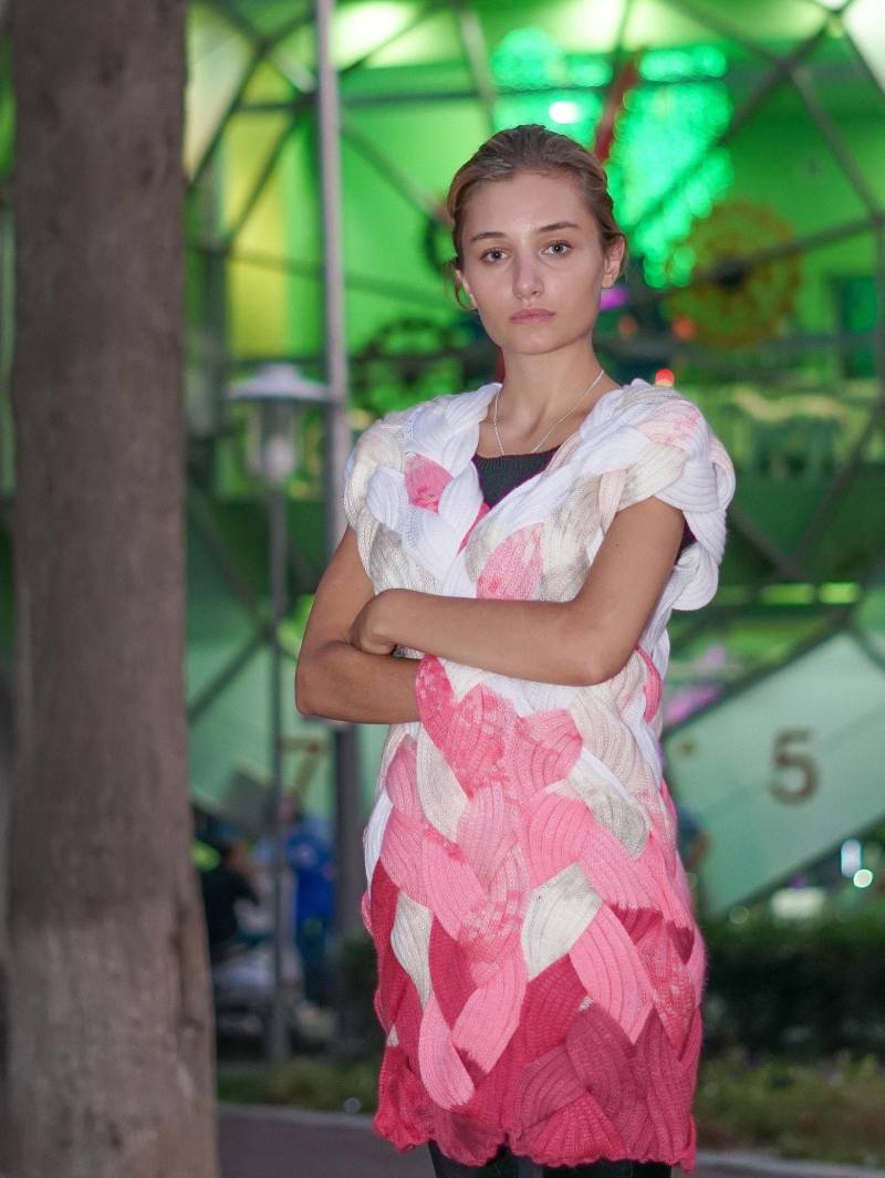 Chunky Geflecht Pullover, Handgestrickte Strickjacke, Mohair Strickjacke Rose von KesaneArt