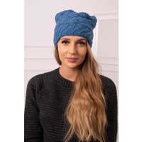 Basic Damen Winter Strickmütze Wollmütze Beanie von Kesi