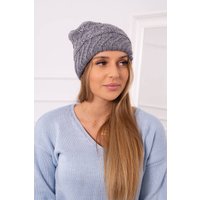 Basic Damen Winter Strickmütze Wollmütze Beanie von Kesi