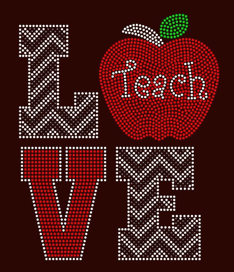 Lehrer Bling Strass T-Shirts Lehrer Bling Strass T-Shirts von KesiasKreations