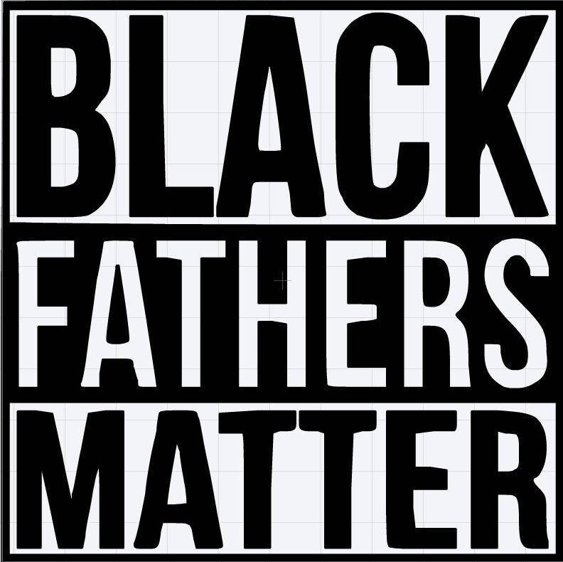 Schwarzes Fathers Matter T-Shirt Schwarzes Fathers Matter T-Shirt von KesiasKreations