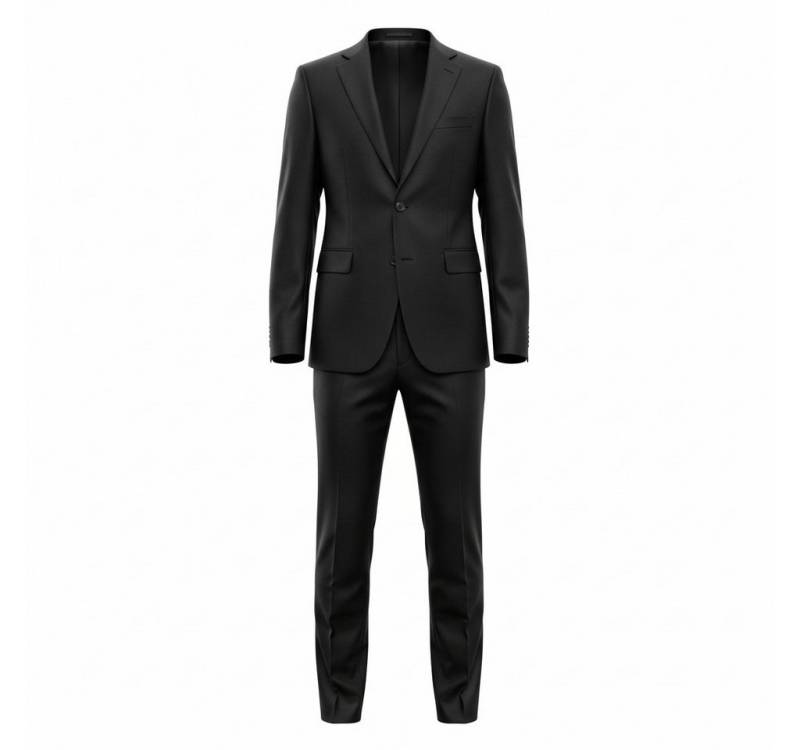 Keskin Collection Anzug Keskin Collection Anzug Schwarz Blau Grau Royalblau 2teilig Slim Fit (Sakko Hose) von Keskin Collection