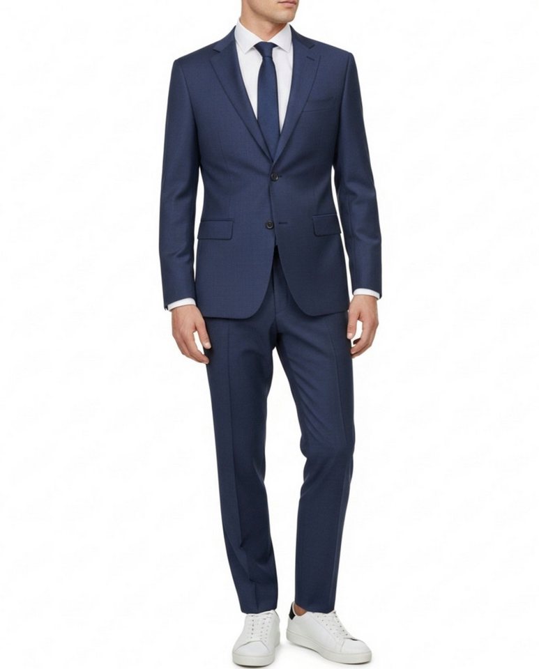 Keskin Collection Anzug Keskin Collection Anzug Schwarz Blau Grau Royalblau 2teilig Slim Fit (Sakko Hose) von Keskin Collection