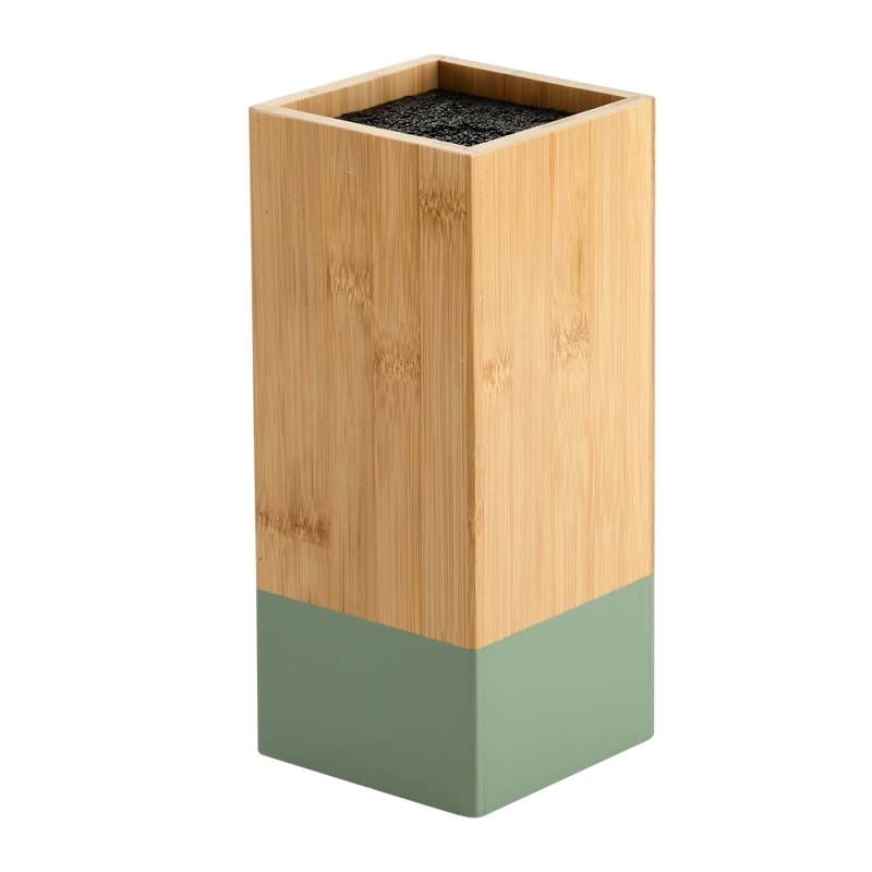 KESPER Messerblock "Messerhalter mit Kunststoffborsten zum variablen Platzieren der Messer" 1 Stk. aus FSC-zertifiziertem Bambus, Höhe ca. 23 cm von Kesper