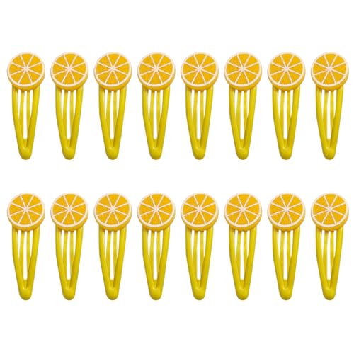 Haarspangen mit Zitronenscheiben für Damen und Mädchen, stilvolle Haarspangen, kreative Haarspangen, einzigartiges Haar-Accessoire, 20 Stück Haarspangen mit Zitronenscheiben für Damen und Mädchen, stilvolle Haarspangen, kreative Haarspangen, einzigartiges Haar-Accessoire, 20 Stück von Kesvila