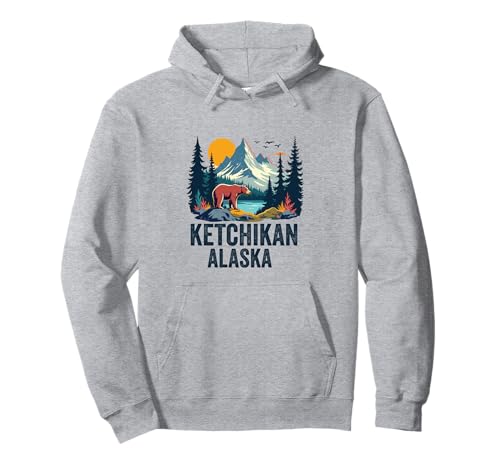 Ketchikan Alaska Souvenir Travel Passende Familie Herren Damen Pullover Hoodie von Ketchikan Alaska Souvenir Reminder