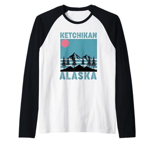 Ketchikan Alaska Souvenir Travel Passende Familie Herren Damen Raglan von Ketchikan Alaska Souvenir Reminder