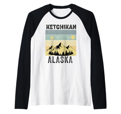 Ketchikan Alaska Souvenir Travel Passende Familie Herren Damen Raglan von Ketchikan Alaska Souvenir Reminder