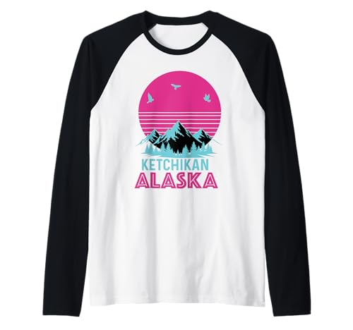 Ketchikan Alaska Souvenir Travel Passende Familie Herren Damen Raglan von Ketchikan Alaska Souvenir Reminder