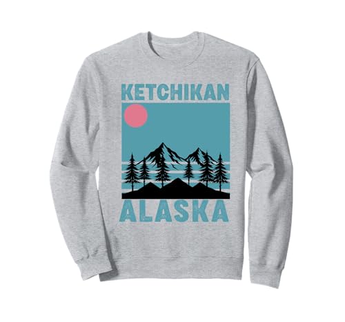 Ketchikan Alaska Souvenir Travel Passende Familie Herren Damen Sweatshirt von Ketchikan Alaska Souvenir Reminder