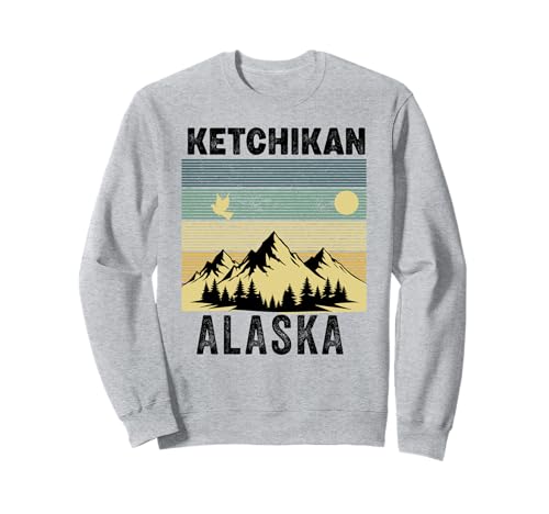 Ketchikan Alaska Souvenir Travel Passende Familie Herren Damen Sweatshirt von Ketchikan Alaska Souvenir Reminder