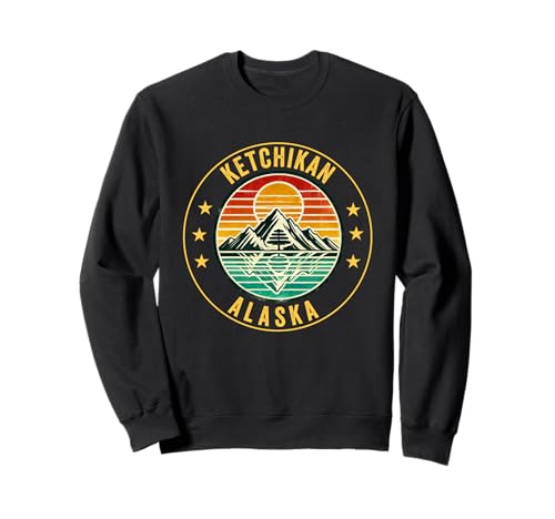 Ketchikan Alaska Souvenir Travel Passende Familie Herren Damen Sweatshirt von Ketchikan Alaska Souvenir Reminder