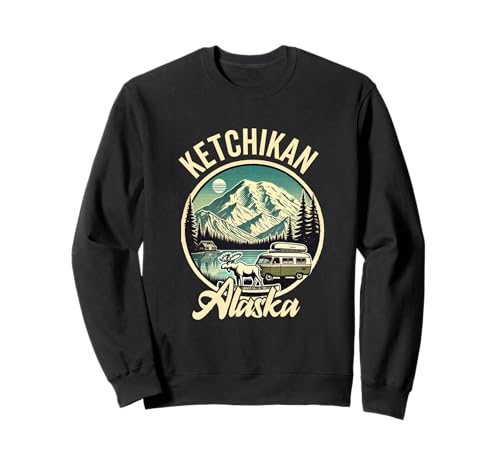 Ketchikan Alaska Souvenir Travel Passende Familie Herren Damen Sweatshirt von Ketchikan Alaska Souvenir Reminder