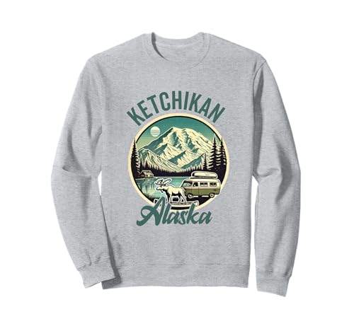 Ketchikan Alaska Souvenir Travel Passende Familie Herren Damen Sweatshirt von Ketchikan Alaska Souvenir Reminder