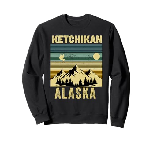 Ketchikan Alaska Souvenir Travel Passende Familie Herren Damen Sweatshirt von Ketchikan Alaska Souvenir Reminder