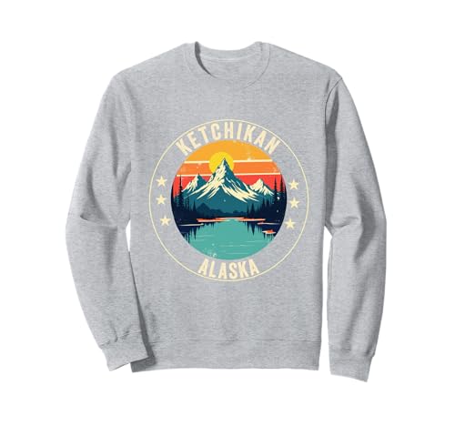 Ketchikan Alaska Souvenir Travel Passende Familie Herren Damen Sweatshirt von Ketchikan Alaska Souvenir Reminder