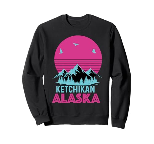Ketchikan Alaska Souvenir Travel Passende Familie Herren Damen Sweatshirt von Ketchikan Alaska Souvenir Reminder