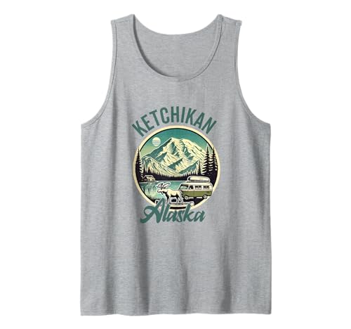 Ketchikan Alaska Souvenir Travel Passende Familie Herren Damen Tank Top von Ketchikan Alaska Souvenir Reminder