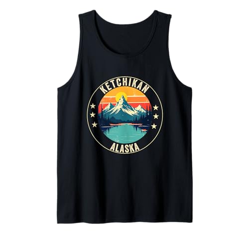 Ketchikan Alaska Souvenir Travel Passende Familie Herren Damen Tank Top von Ketchikan Alaska Souvenir Reminder