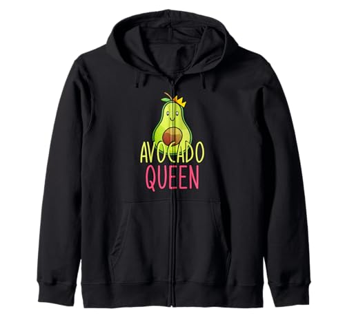 Keto Diät Königin Gesunder Lifestyle Damen Avocado Kapuzenjacke Keto Diät Königin Gesunder Lifestyle Damen Avocado Kapuzenjacke von Keto Diät Guacamole Avocado