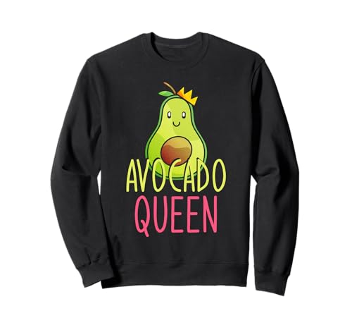 Keto Diät Königin Gesunder Lifestyle Damen Avocado Sweatshirt Keto Diät Königin Gesunder Lifestyle Damen Avocado Sweatshirt von Keto Diät Guacamole Avocado