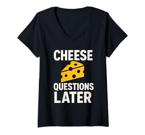 Damen Keto Humor Lustiges Meme, unterstützt von Fat Zero Carbs Bacon T-Shirt mit V-Ausschnitt Damen Keto Humor Lustiges Meme, unterstützt von Fat Zero Carbs Bacon T-Shirt mit V-Ausschnitt von Keto Foodie Gift Low Carb Bacon Avocados Deadlifts