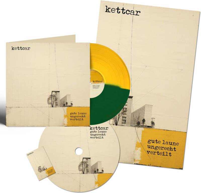 Kettcar Gute Laune ungerecht verteilt LP multicolor von Kettcar