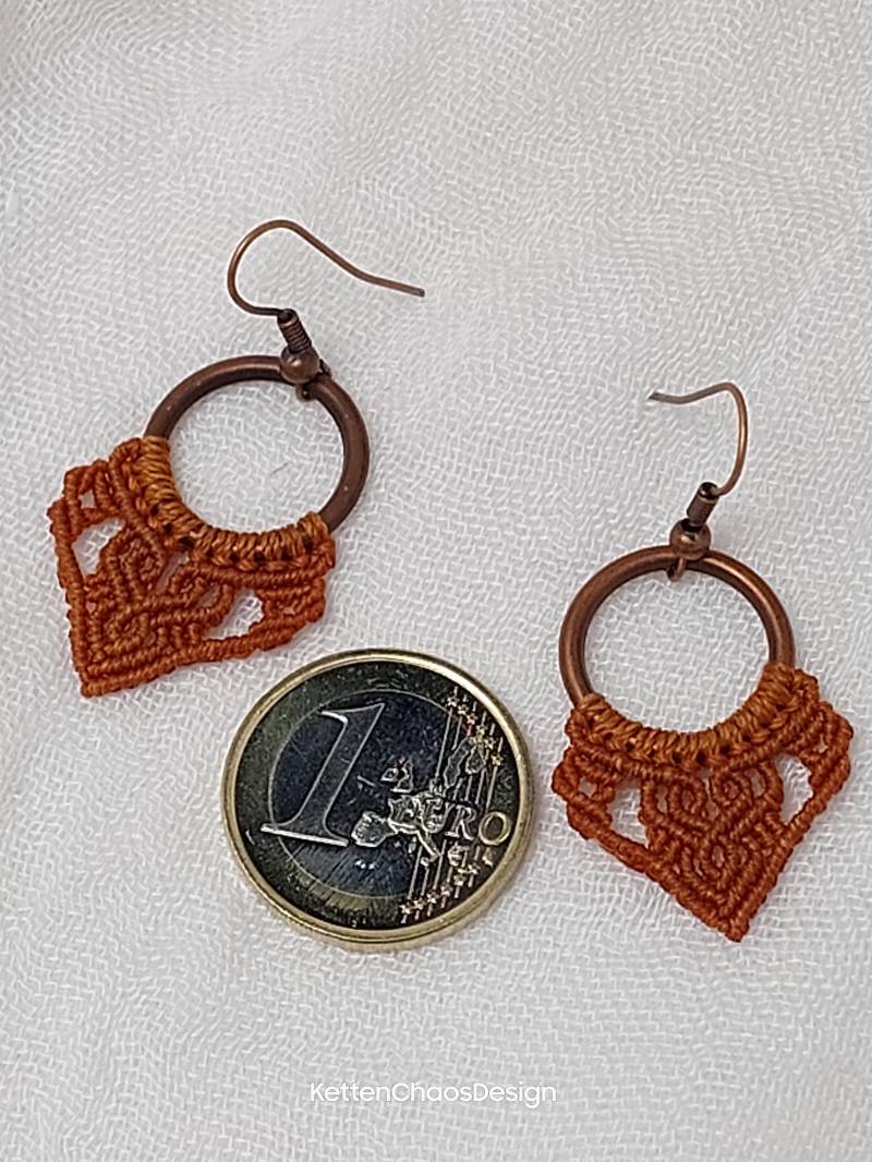 Mikro-Makramee - Ohrringe Unikate Mikro-Makramee - Ohrringe Unikate von KettenChaosDesign