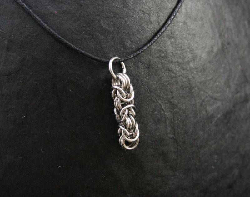 Anhänger Byzantine Edelstahl von KettenKunst
