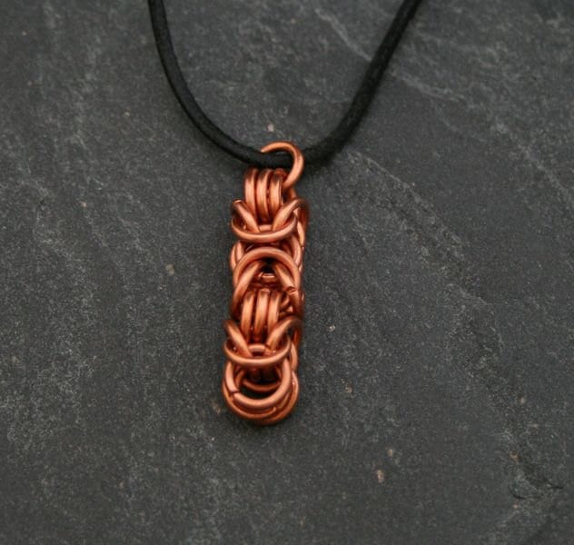 Anhänger Byzantine Kupfer Anhänger Byzantine Kupfer von KettenKunst