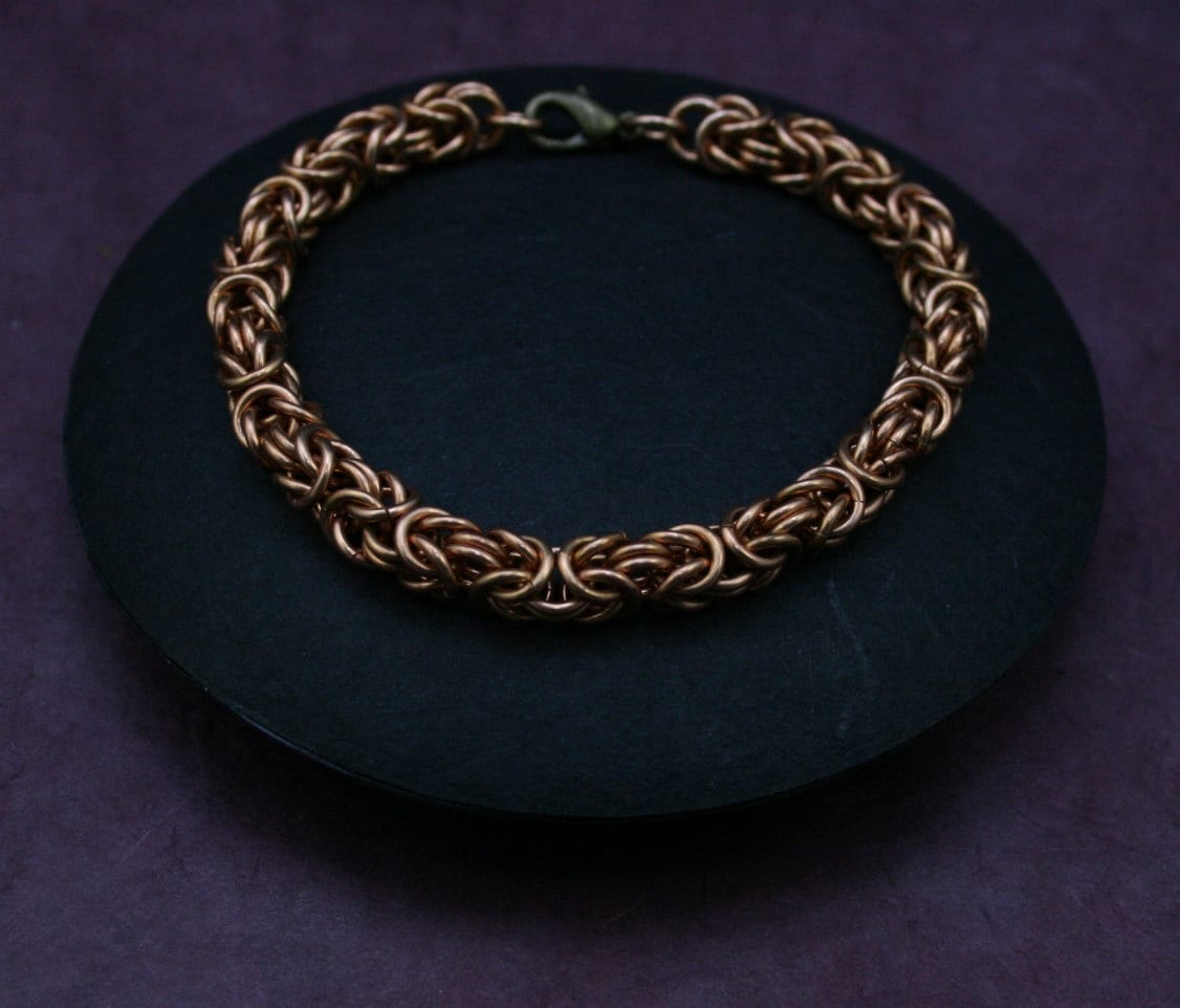 Byzantine Armkette Bronze - Königskette von KettenKunst