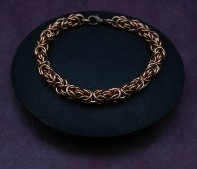 Byzantine Armkette Bronze - Königskette Byzantine Armkette Bronze - Königskette von KettenKunst