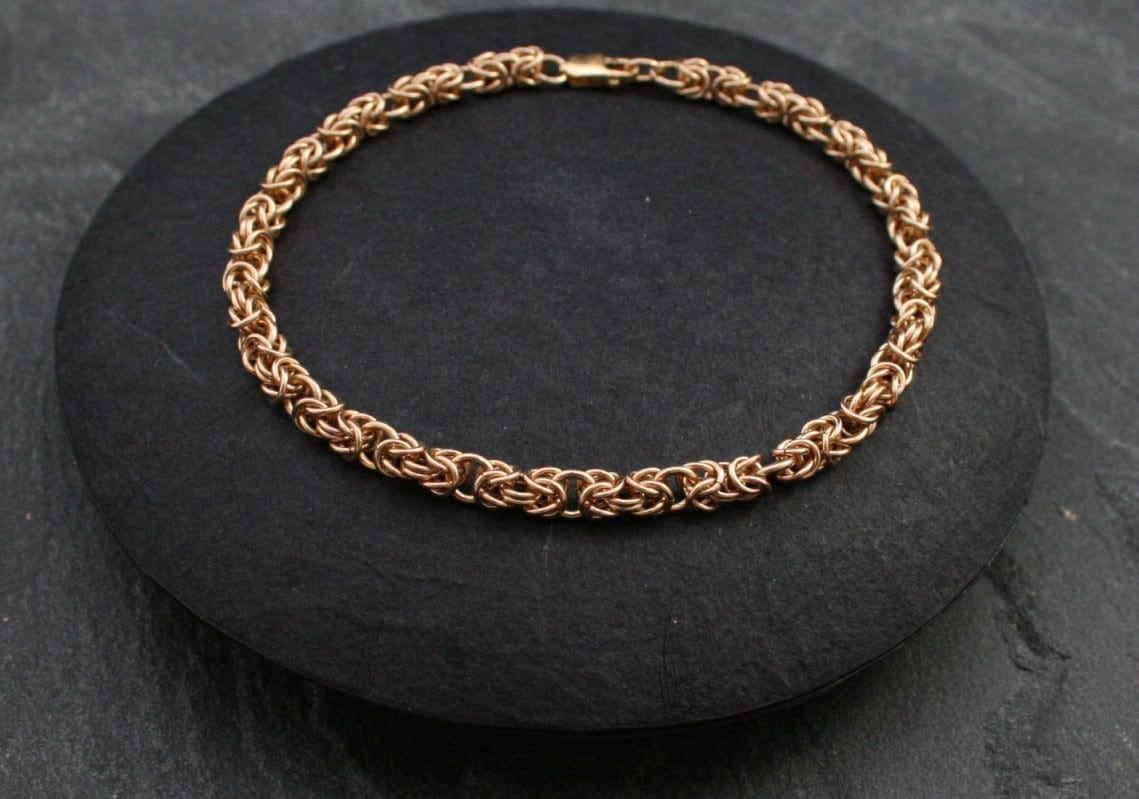 Byzantine Armkette - Gold Königskette von KettenKunst