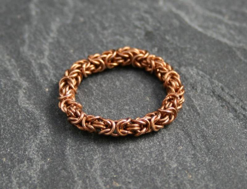Byzantine Ring Bronze Byzantine Ring Bronze von KettenKunst
