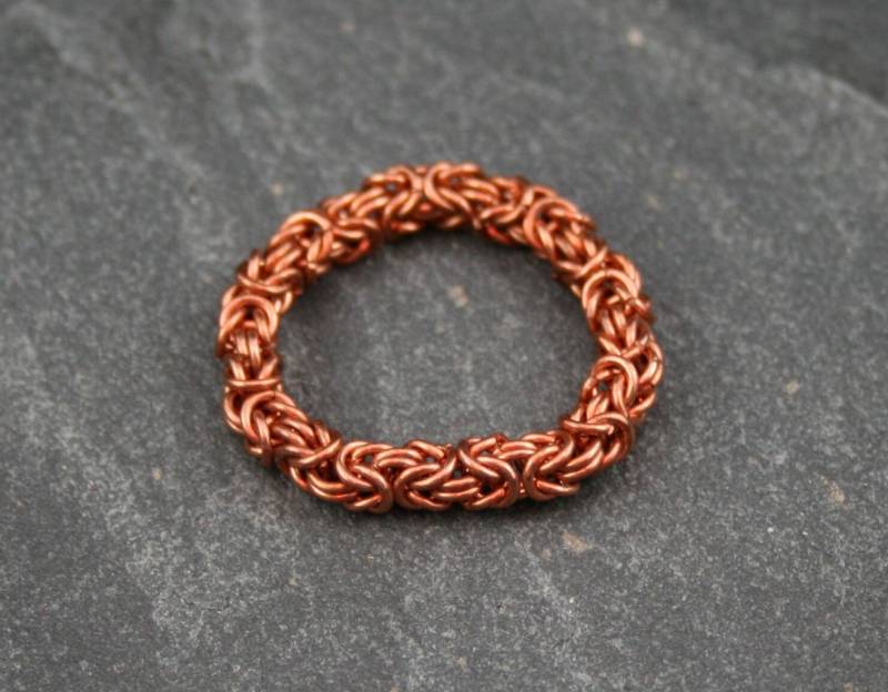 Byzantine Ring Kupfer Byzantine Ring Kupfer von KettenKunst