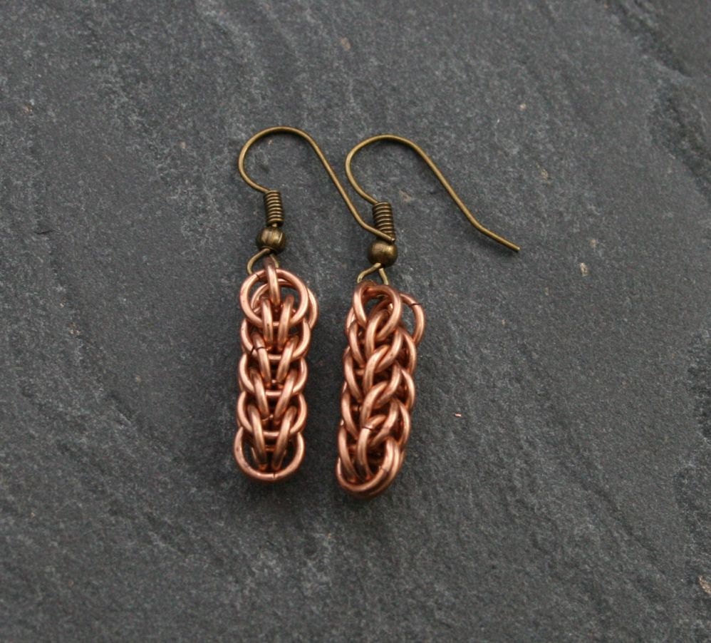 Ohrringe Persian Bronze von KettenKunst