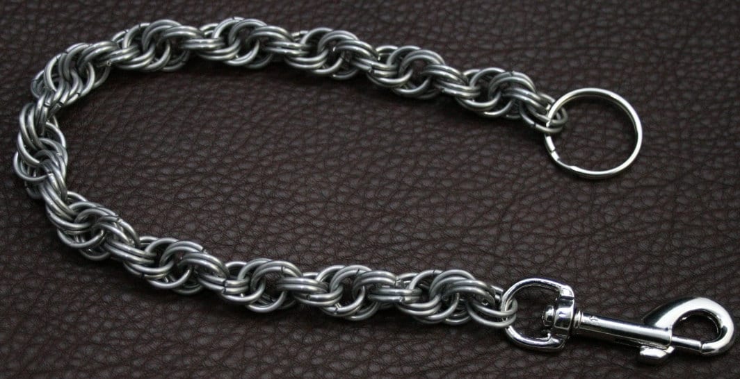 Schlüsselkette Spiral von KettenKunst